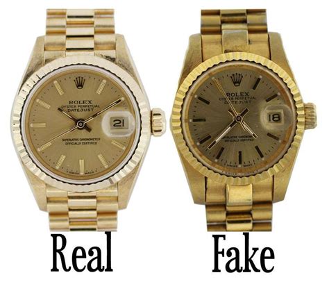 gold watch vs fake|how to identify gold counterfeit.